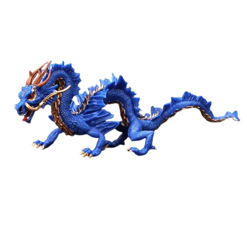 Figurine Dragon Chinois Impérial Bleu – DragonFinity