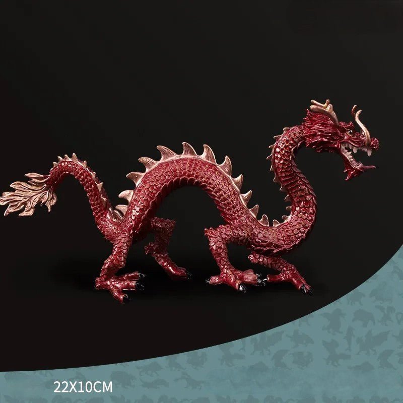 Figurine Dragon Serpent Rouge - DragonFinity