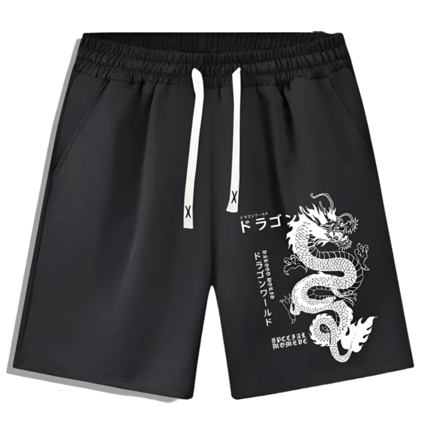 Chinese Dragon Shorts | 2 Colors