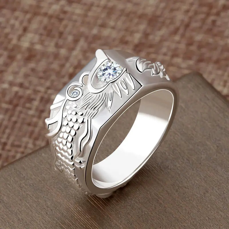 Bague Dragon Diamant