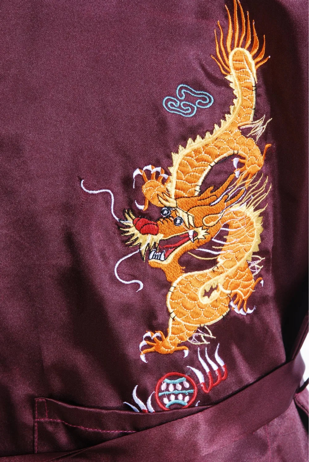 Kimono Dragon Brodé | 7 Couleurs