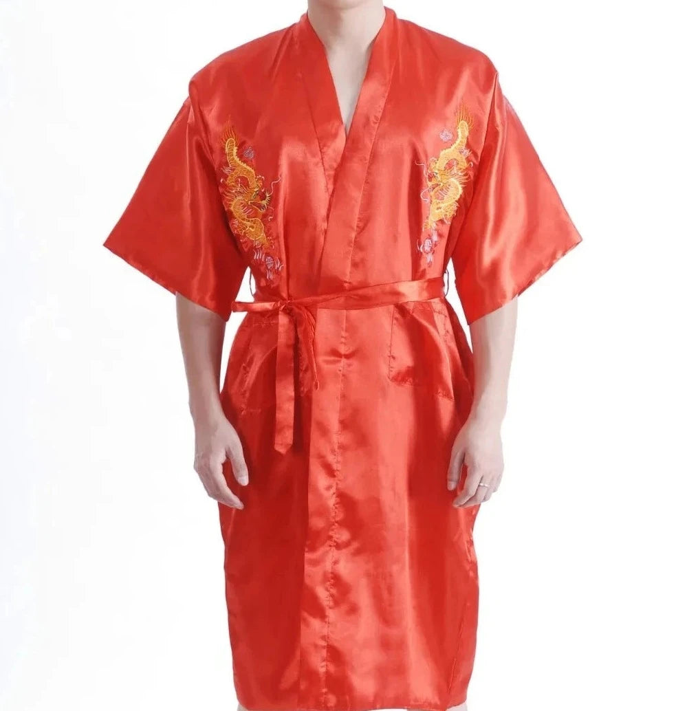 Kimono Dragon Brodé | 7 Couleurs