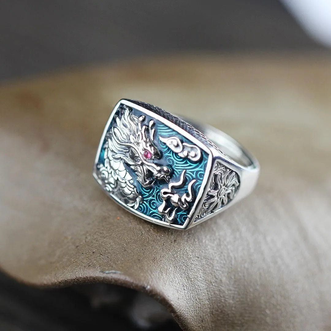 Bague Dragon Nuage