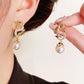 Boucles d'oreille Dragon Perles