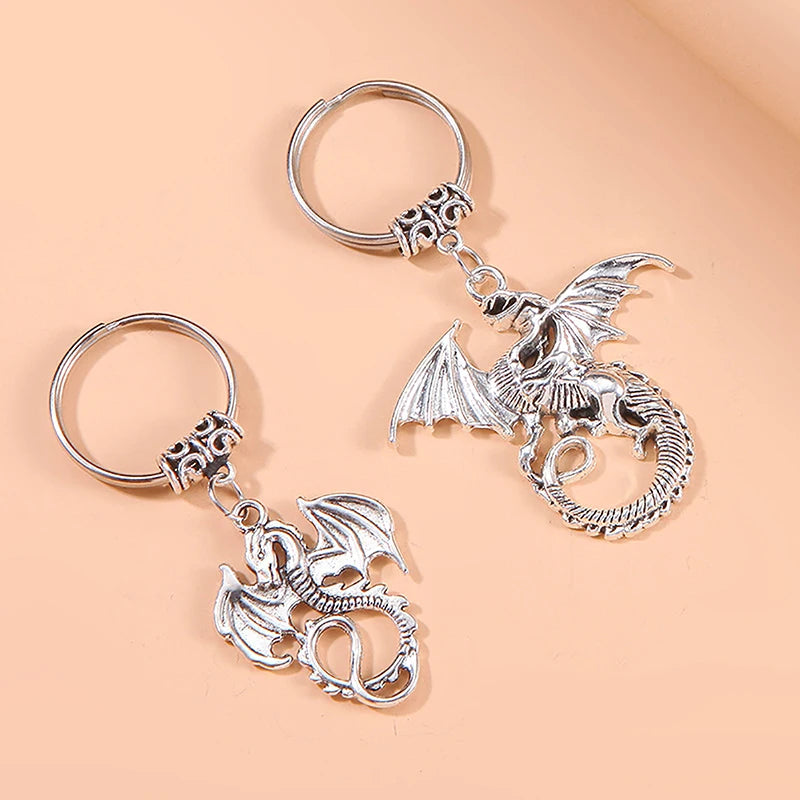 Porte-clé Dragon Charmeur et Ailes Déployées