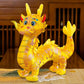 Peluche Dragon Nouvel An Chinois Jaune