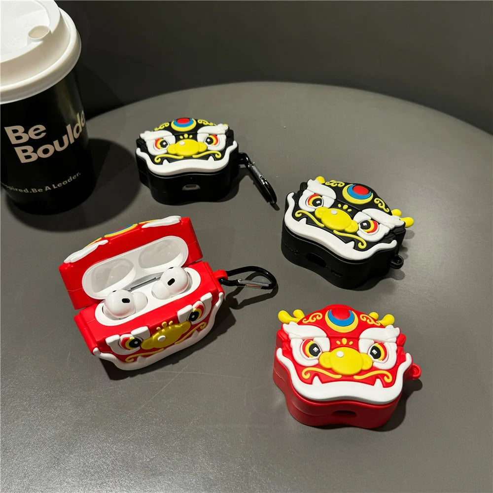 Coque d'Airpods Dragon Nouvel an Chinois