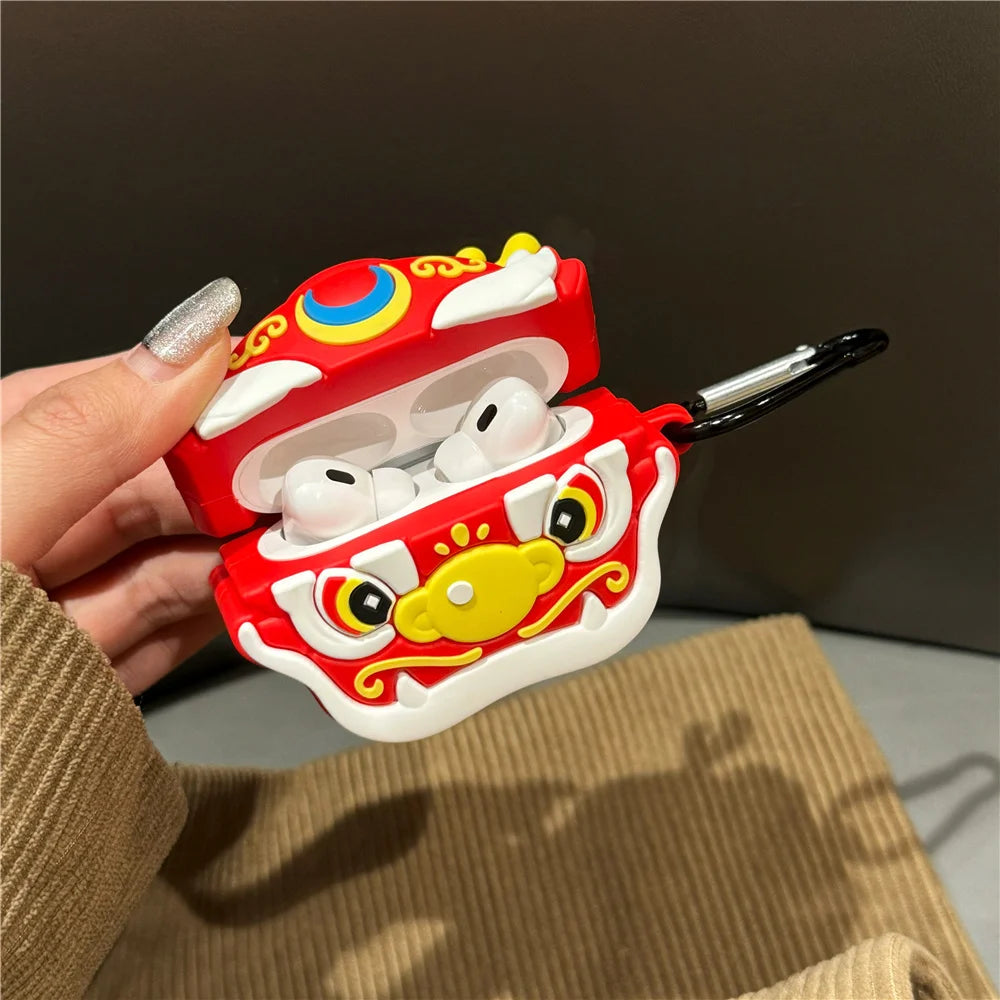 Coque d'Airpods Dragon Nouvel an Chinois