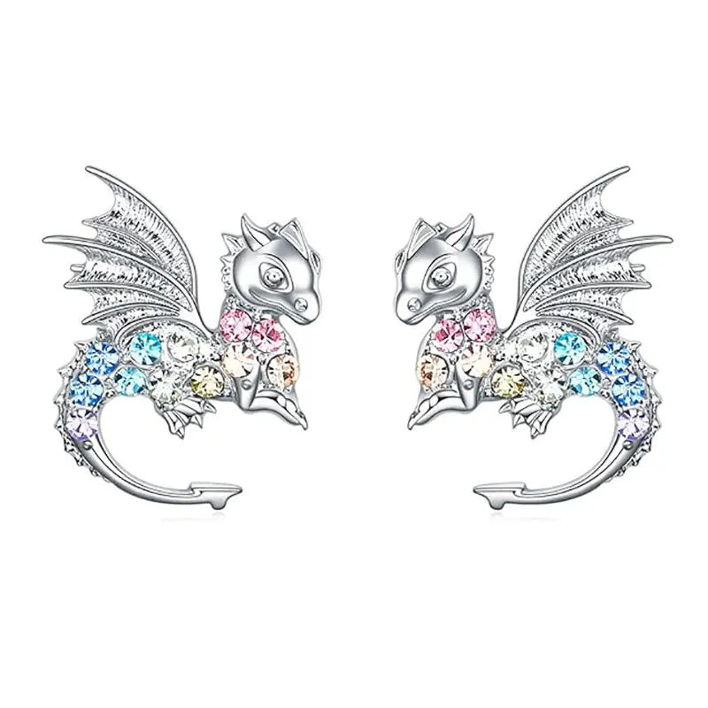 Boucles d'oreille Dragon Enfant