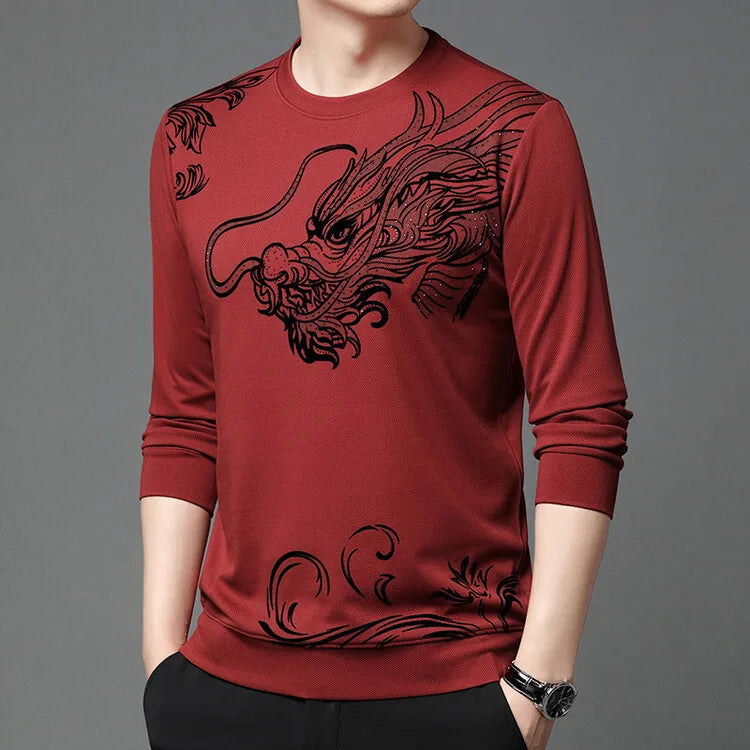 Sweat Fin Dragon Imprimé | 6 Couleurs