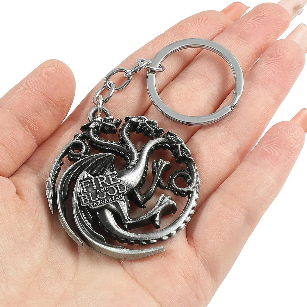 Porte-Clé Symbole Maison Targaryen