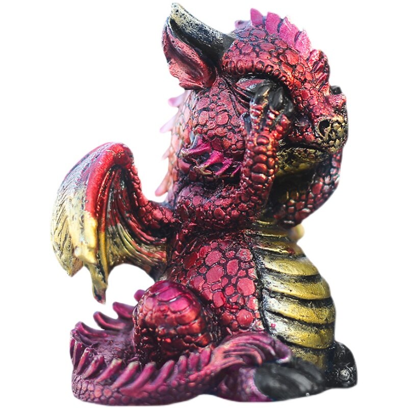 Statue Dragon Miniature | 3 Couleurs - DragonFinity