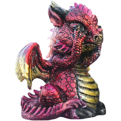 Statue Dragon Miniature | 3 Couleurs - DragonFinity