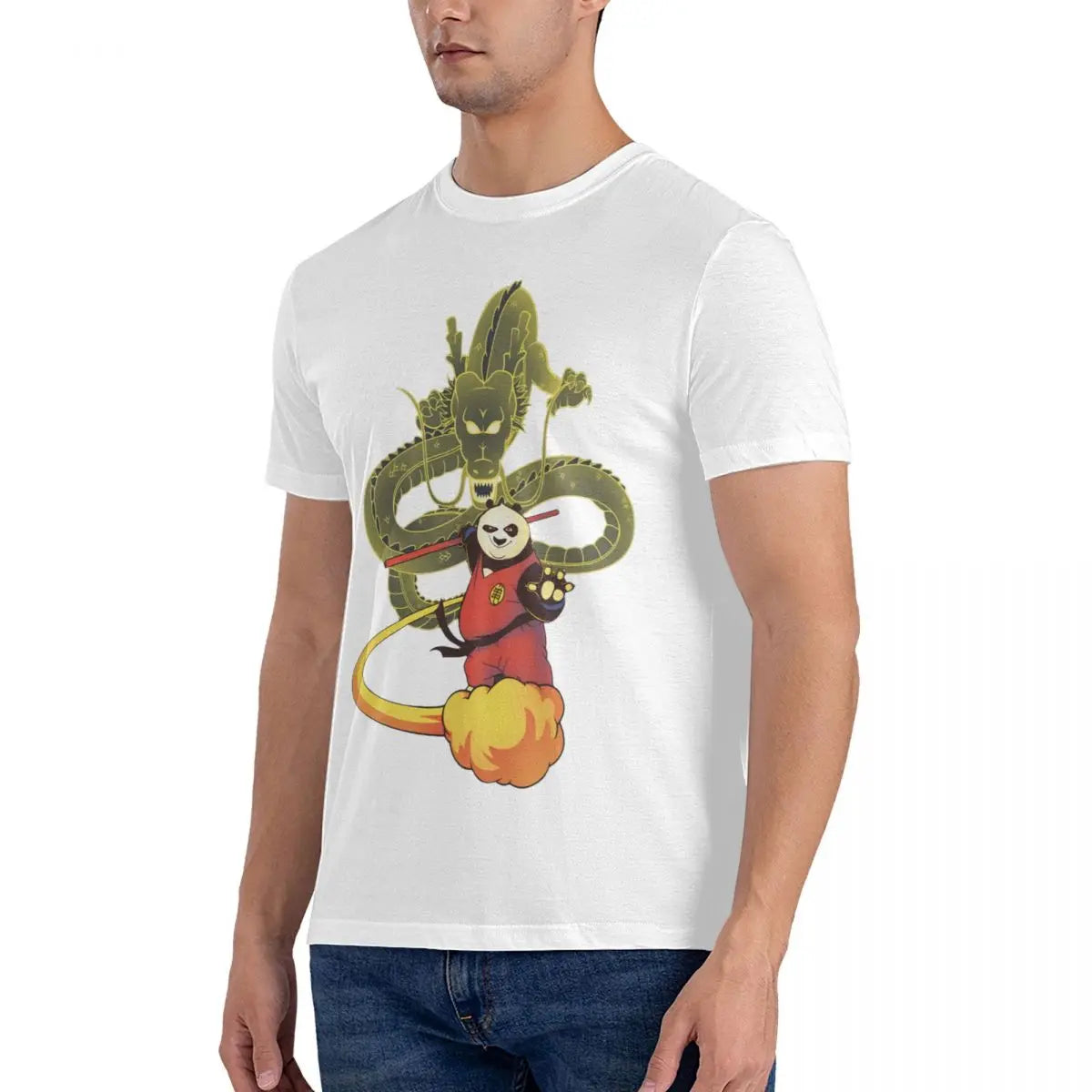 Tee-Shirt Po Kung Fu Panda Blanc