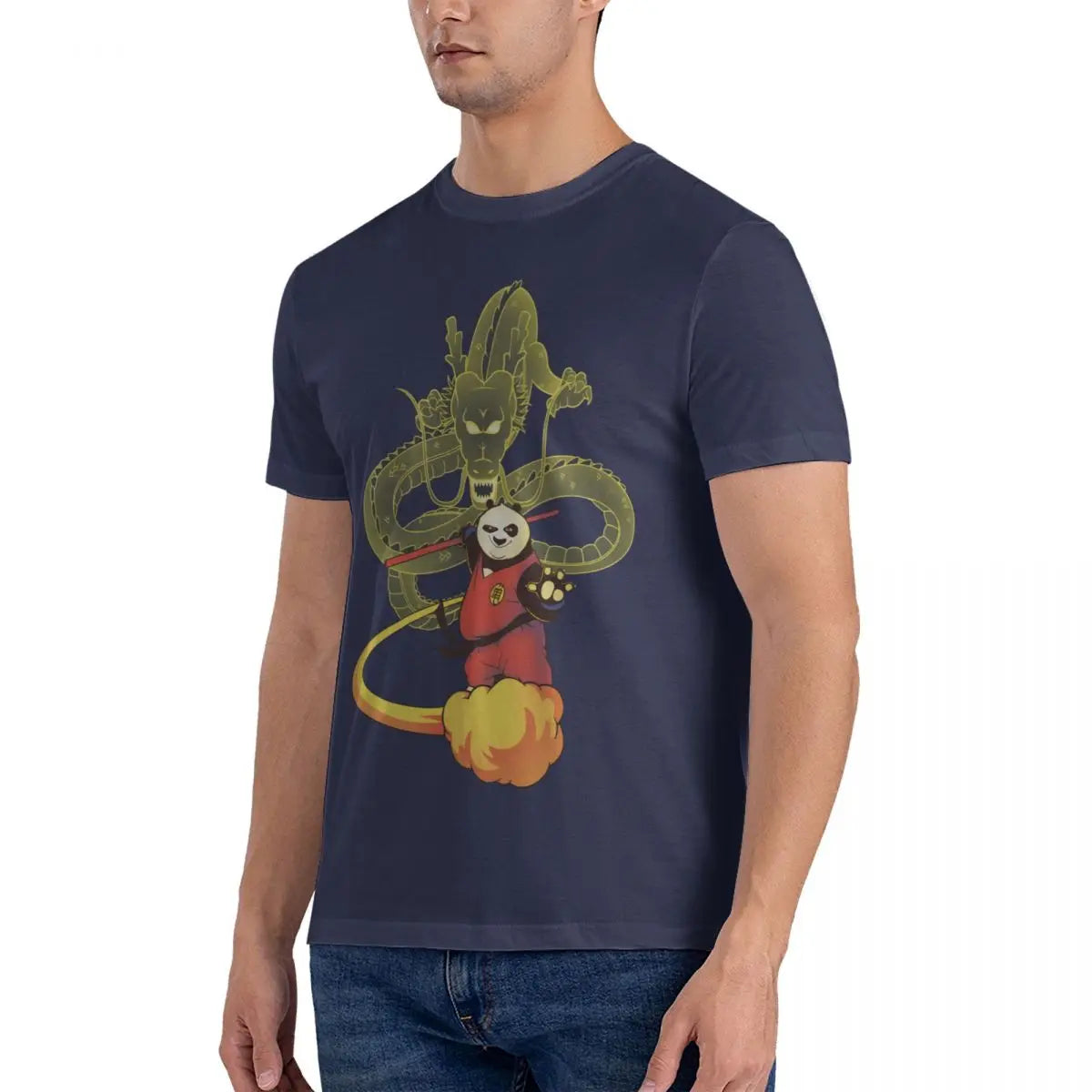 Tee-Shirt Po Kung Fu Panda Bleu 