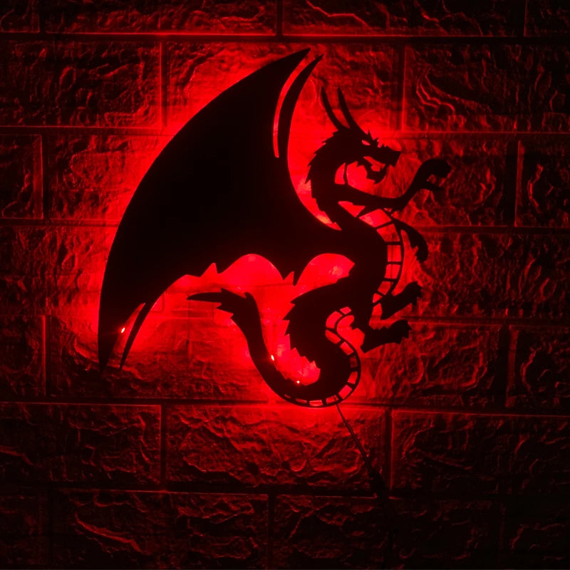 Lampe de Mur Dragon