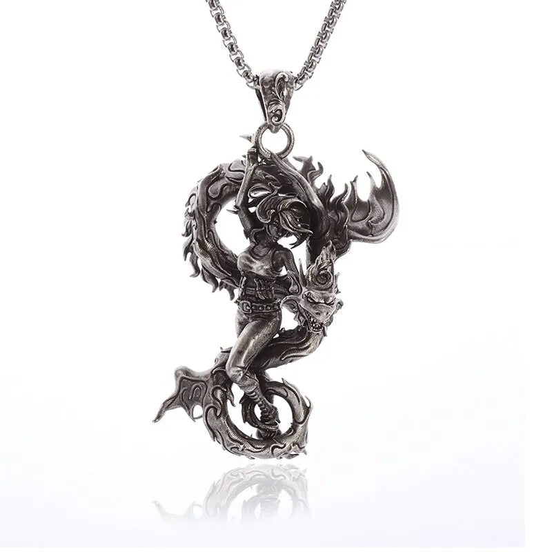 Collier Dragon Dresseuse