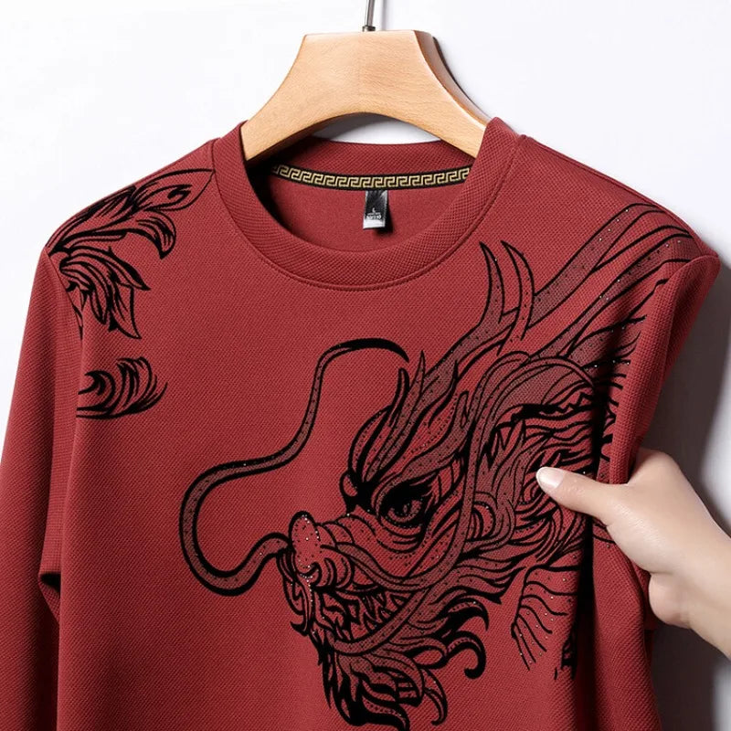 Sweat Fin Dragon Imprimé | 6 Couleurs