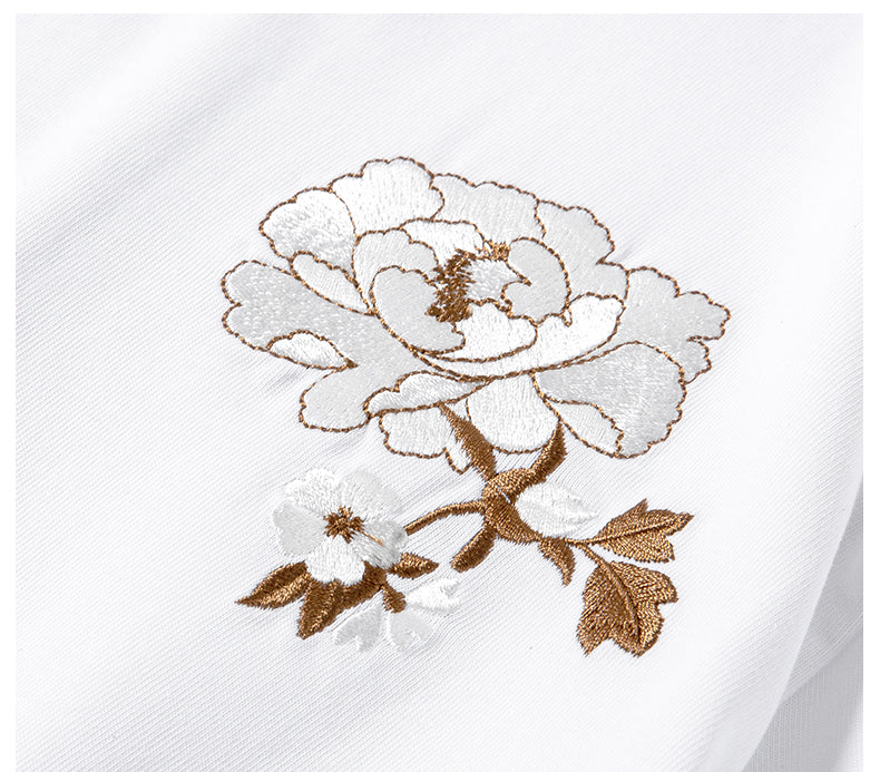 T-Shirt Dragon Fleurs | 2 Couleurs - DragonFinity
