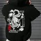 Harajuku White Dragon Sweatshirt