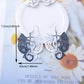 Boucles d'Oreilles Dragons Yin Yang