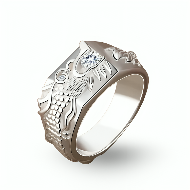 Bague Dragon Diamant