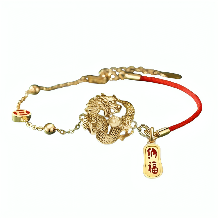 Bracelet Fin Dragon Nouvel An Chinois