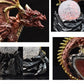 Statue Lumineuse Dragon Royal | 2 Couleurs - DragonFinity