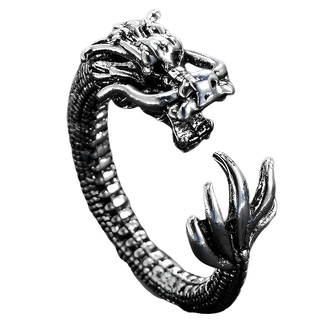 Bague Dragon Chinois Détendu - DragonFinity
