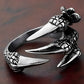 Bague Griffes Aiguisées Dragon | Zinc - DragonFinity