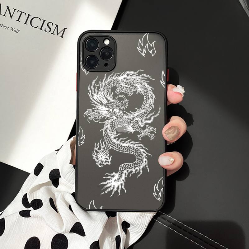 Coque Dragon Bordure Noire | 6 couleurs - DragonFinity