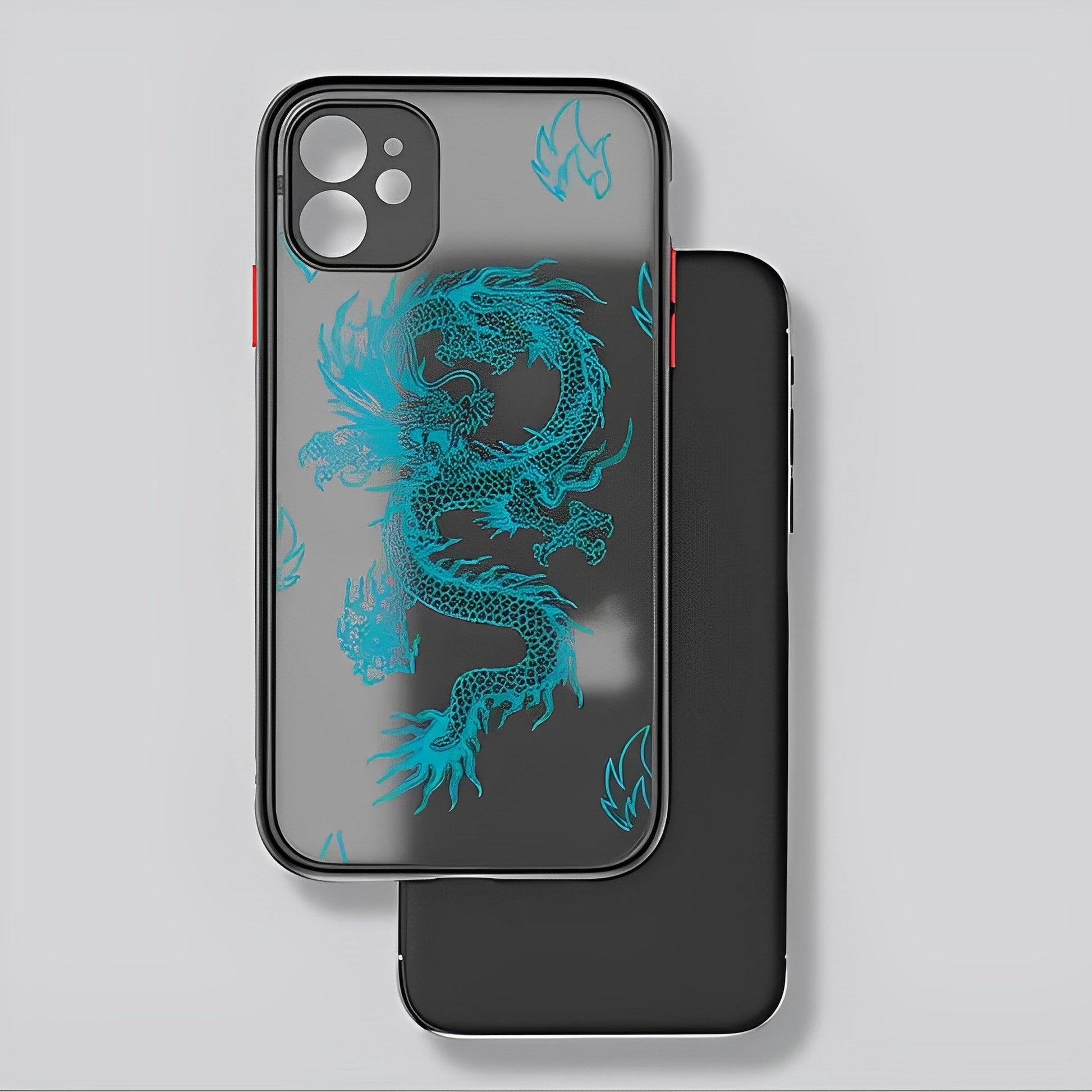 Coque Dragon Bordure Noire | 6 couleurs - DragonFinity