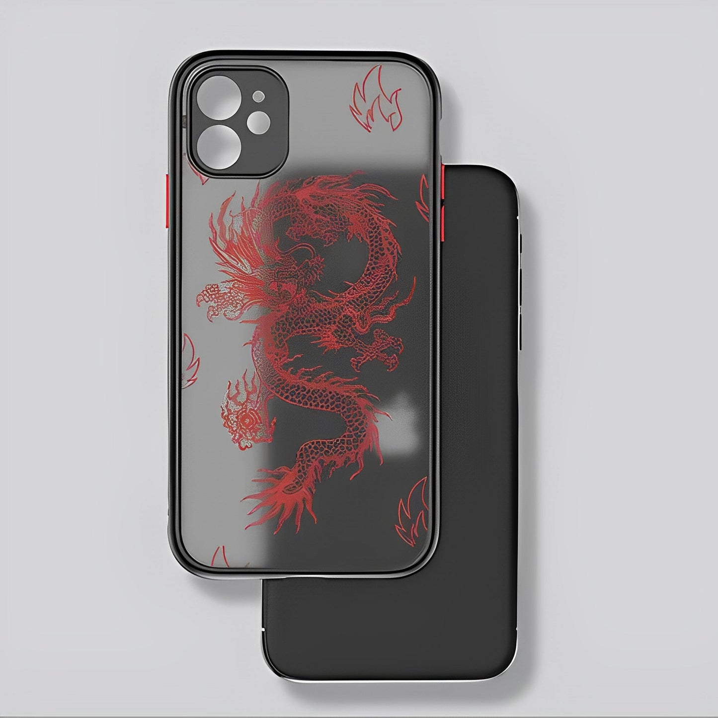 Coque Dragon Bordure Noire | 6 couleurs - DragonFinity