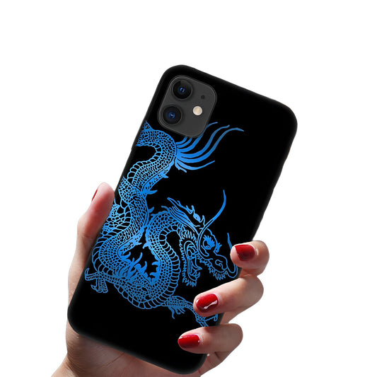 Coque Dragon Lueur Bleue | Iphone - DragonFinity