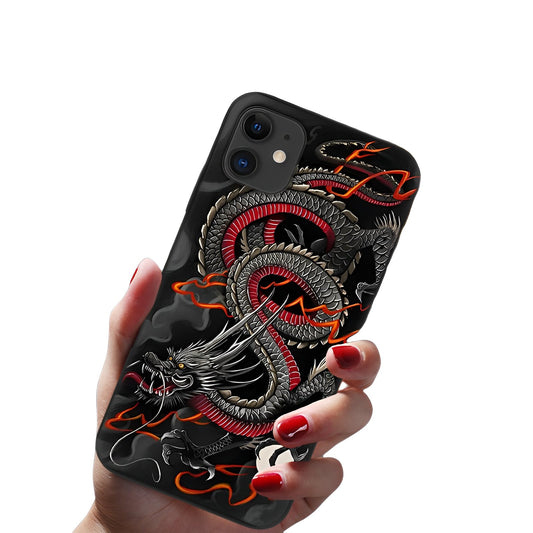 Coque Dragon Ténébreux | Iphone - DragonFinity
