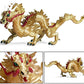 Figurine Dragon Doré Chinois - DragonFinity