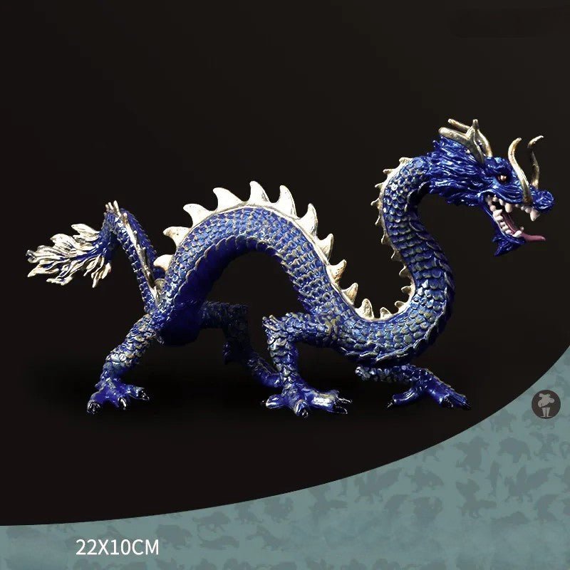 Figurine Dragon Serpent Bleu - DragonFinity