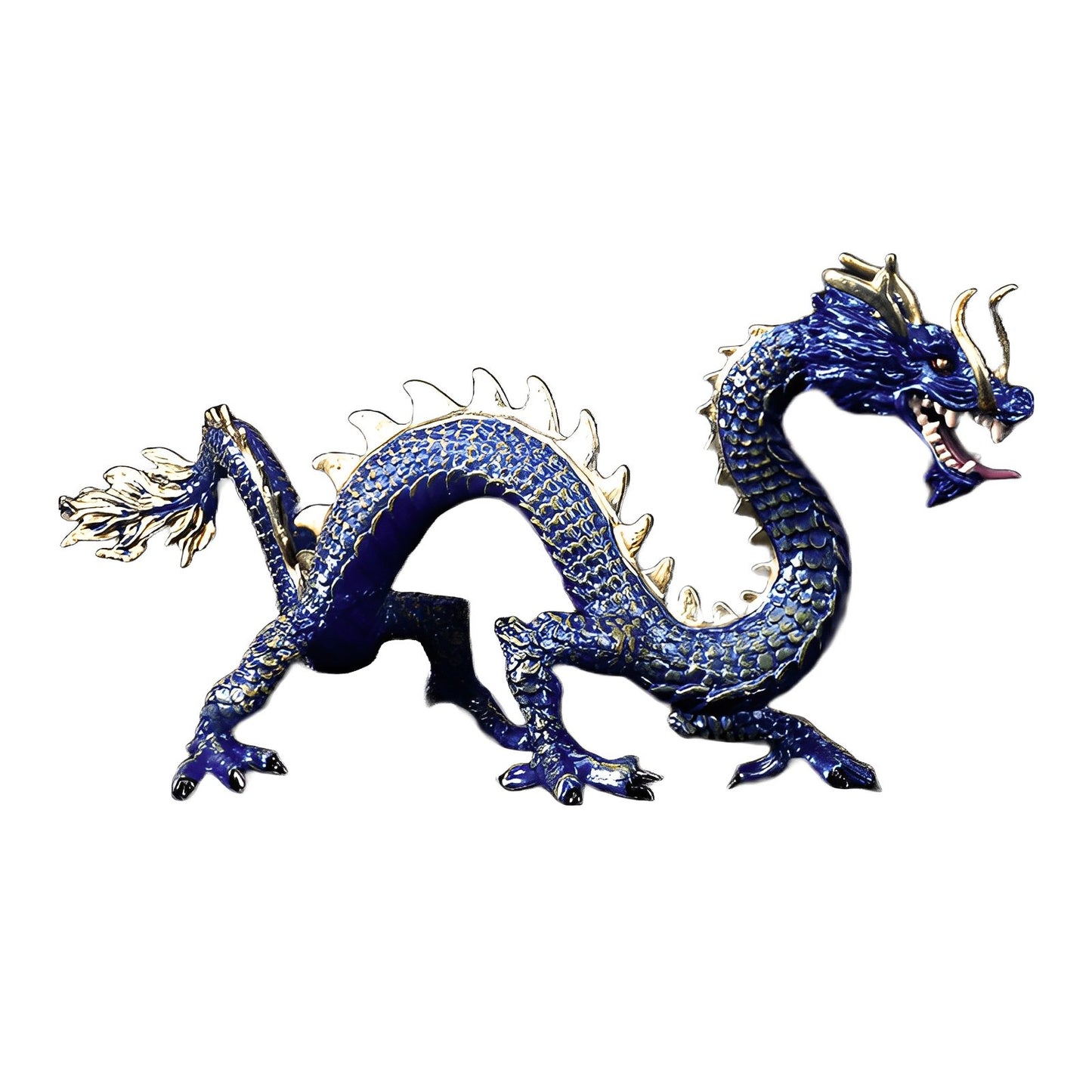 Figurine Dragon Serpent Bleu - DragonFinity