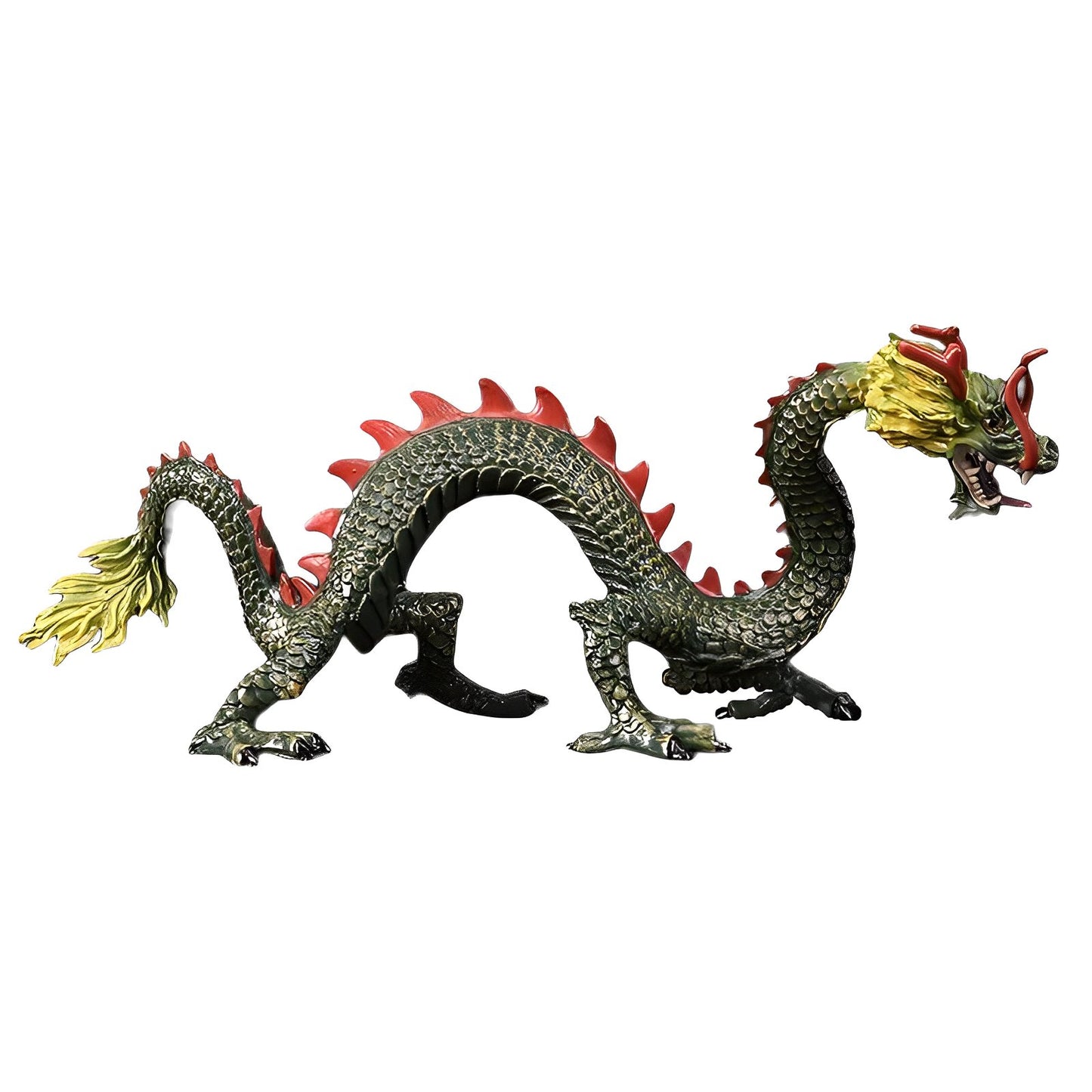 Figurine Dragon Volant Vert - DragonFinity