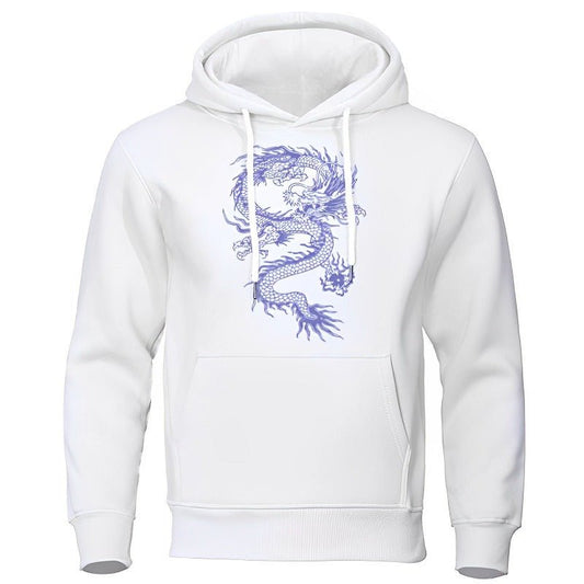 Hoodie Dragon Chinois Fleece | 3 Couleurs Claires - DragonFinity