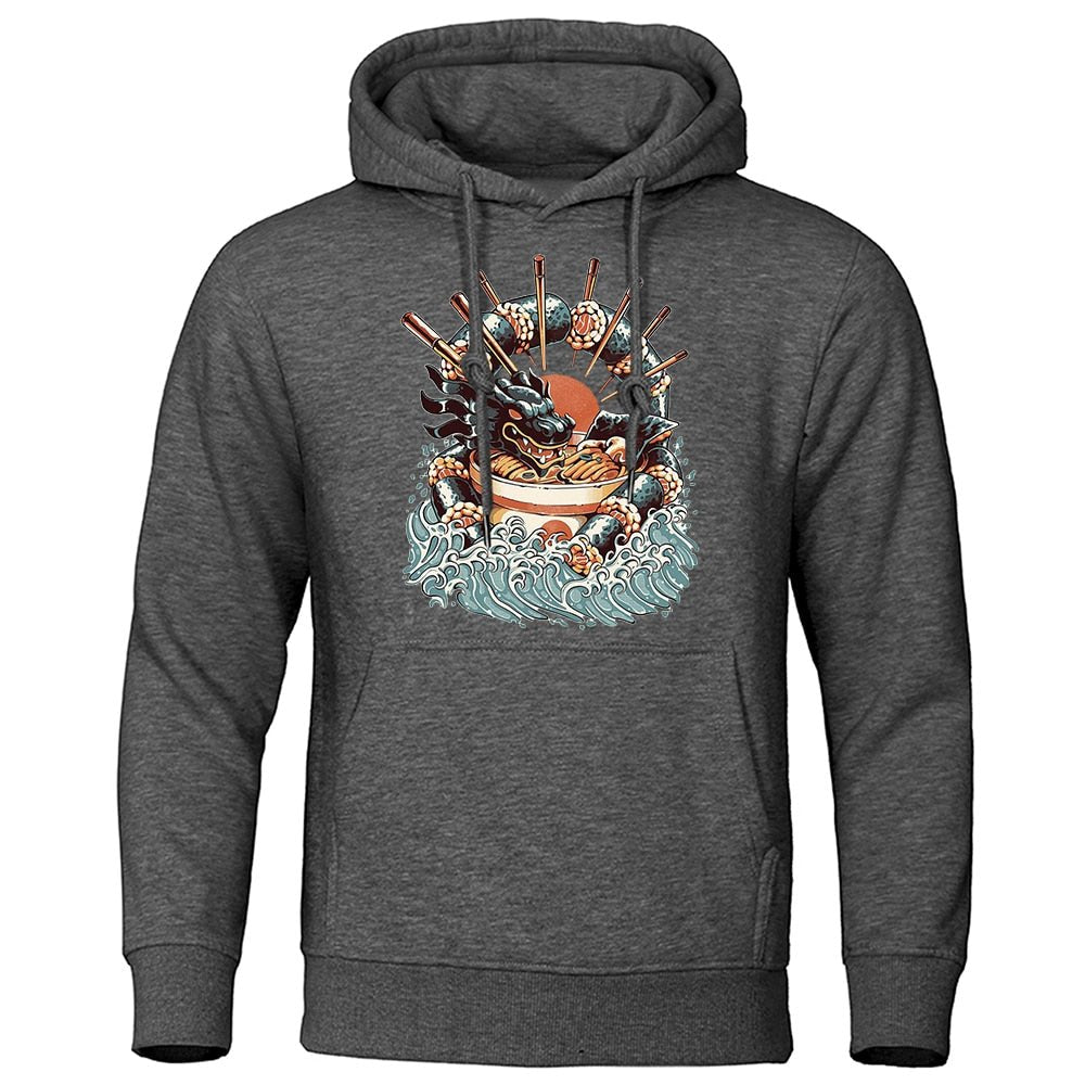 Hoodie Dragon Ramen | 3 Couleurs Sombres - DragonFinity