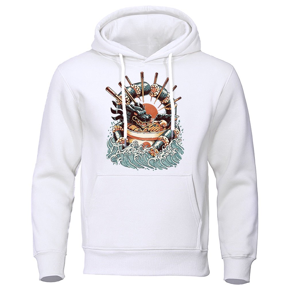 Hoodie Dragon Sushi | 3 Couleurs Claires - DragonFinity