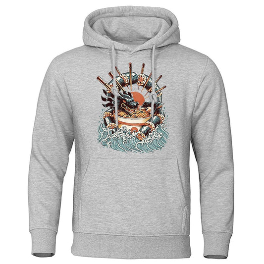 Hoodie Dragon Sushi | 3 Couleurs Claires - DragonFinity