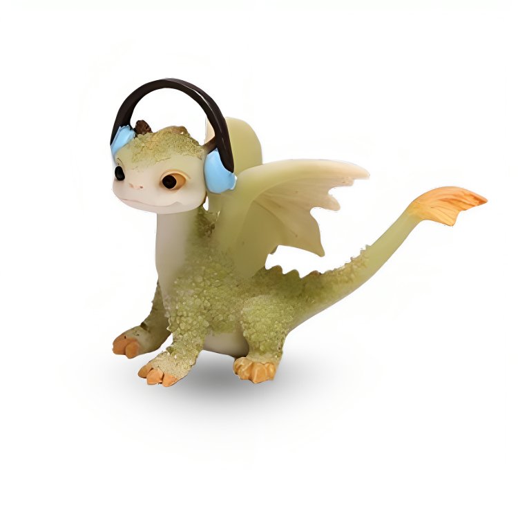 Jouet Mini Dragon à Casque - DragonFinity