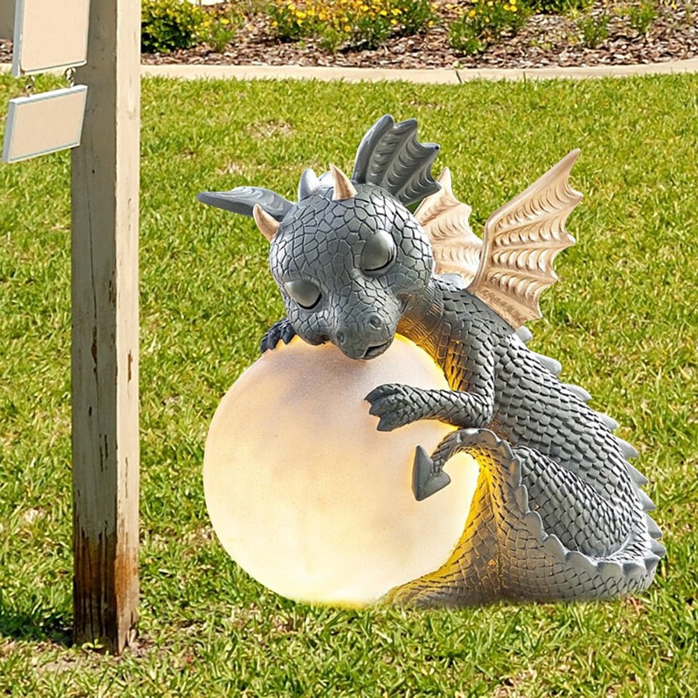 Lampe Dragon Mignon Boule Jardin - DragonFinity