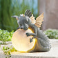 Lampe Dragon Mignon Boule Jardin - DragonFinity